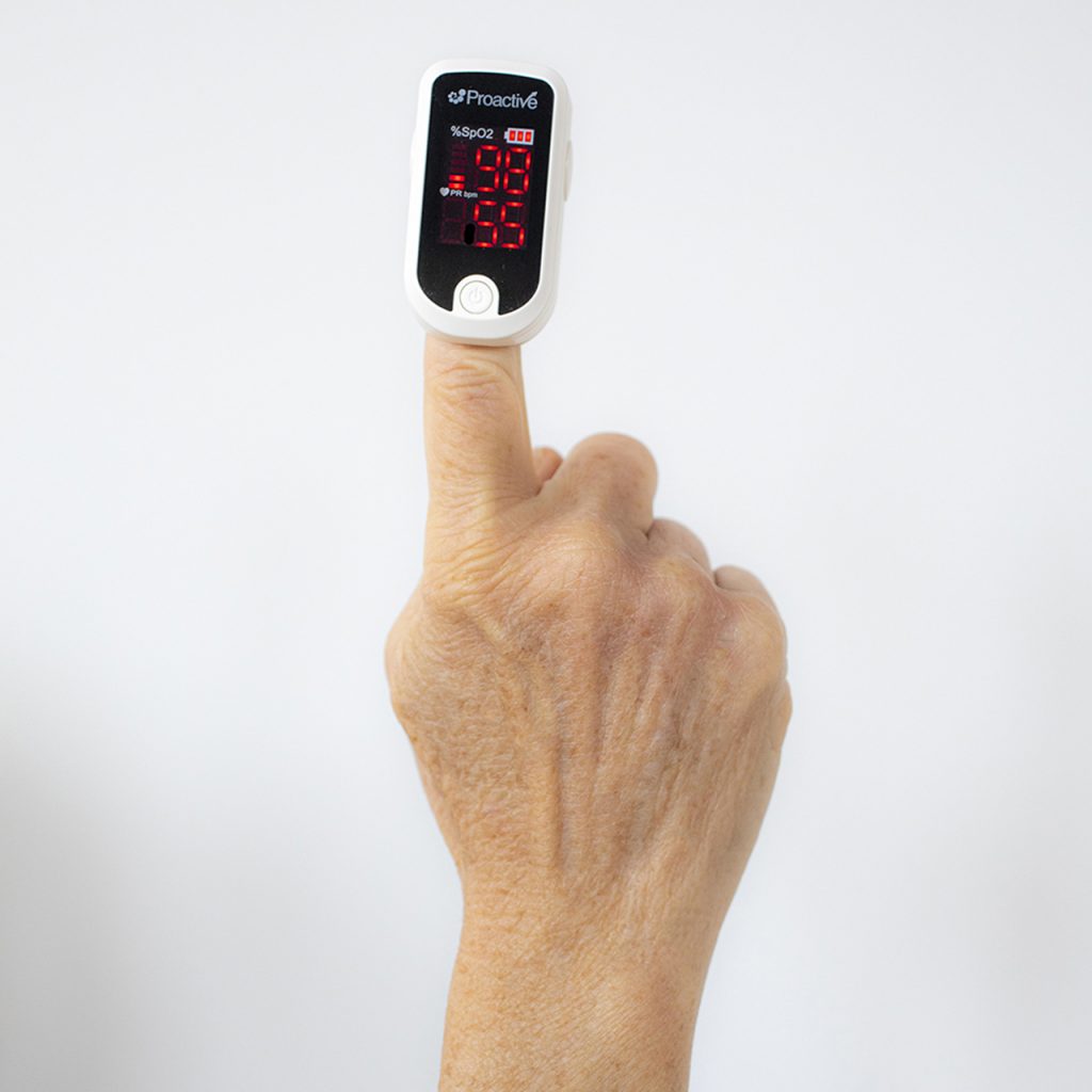 PROACTIVE MEDICAL FINGER PULSE OXIMETER